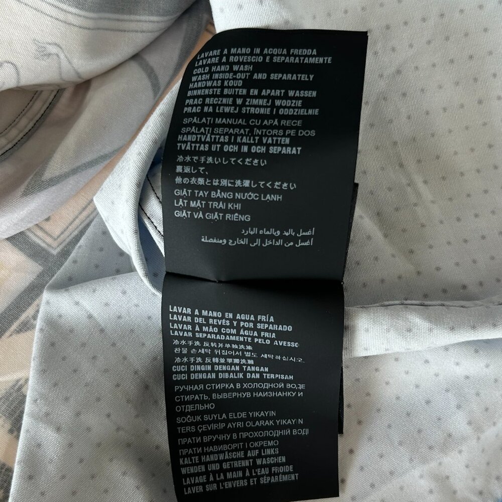 Prada Multicolor Double Match Split Bowling Shirt - image 7